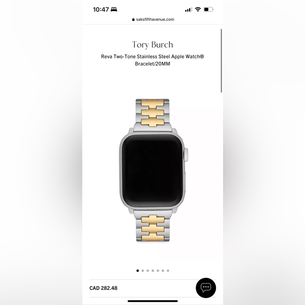 Tory Burch Apple Watch Strap - NWT
